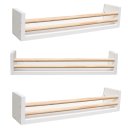 Ver imagem 1 de Prateleira de Mdf Brancas – 60x10cm Estilo Clean | Dulce
