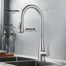 Torneira Gourmet de Cozinha Ducha Extensível Monocomando Inox Escovado - 2
