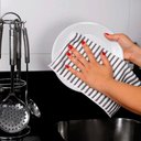 Ver imagem 3 de Kit Pano Multiuso Buettner Limpa Enxuga 3 Pçs Cooking Cinza