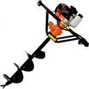 Ver imagem 7 de Perfurador de Solo Vulcan VPS520 Broca 80x30cm + Extensor de 30cm Ideal para Instalações de Mour