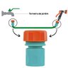 Engate Rápido Para Mangueira De 3/4" e 5/8" Polegada | Tramontina - 6