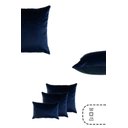 Ver imagem 2 de Almofada Veludo Paris 40x40cm Azul FASTLAR Almofada de Veludo 40x40cm Capa com enchimento