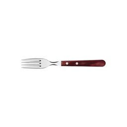 Garfo Jumbo Tramontina com Lamina em Aço Inox e Cabo em Madeira Polywood Vermelho - 2