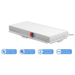 Berço Multifuncional Mini Cama com Colchão Grade Removível:branco - 7