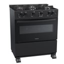 Ver imagem 1 de Fogao 5 Bocas Venax Picasso Line Preto Fosco Gas Glp
