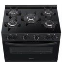 Ver imagem 2 de Fogao 5 Bocas Venax Picasso Line Preto Fosco Gas Glp