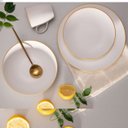 Ver imagem 3 de Aparelho de Jantar Chá e Café Legacy Gold 42pç Porcelana L`hermitage