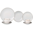 Ver imagem 4 de Aparelho de Jantar Chá e Café Legacy Gold 42pç Porcelana L`hermitage