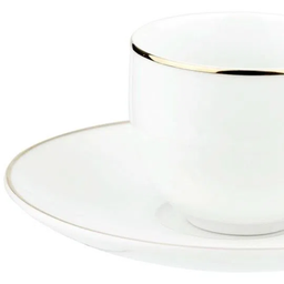 Aparelho de Jantar Chá e Café Legacy Gold 42pç Porcelana L`hermitage - 5