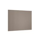 Ver imagem 5 de Cabeceira Ripada Solteiro Bend com Mesa MDF Grigio com Preto Casa Lar Shop