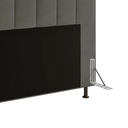 Ver imagem 5 de Cabeceira Opala Para Cama Box Casal 140 cm Suede D'Rossi