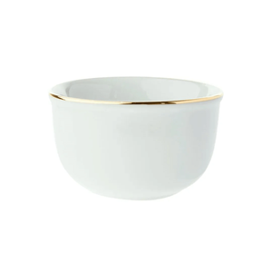 Bowl de Porcelana Filete de Ouro - Casa Toco