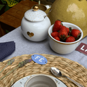 Ver imagem 2 de Bowl de Porcelana Filete de Ouro - Casa Toco