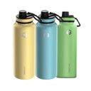 Ver imagem 1 de HYDROTANK GARRAFA SQUEEZE TERMICA EM ACO INOX ECOS 1180 ML URBNSOL DESERTSAND