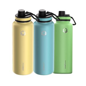 HYDROTANK GARRAFA SQUEEZE TERMICA EM ACO INOX ECOS 1180 ML URBNSOL DESERTSAND