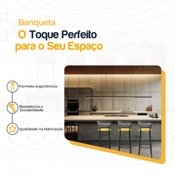 Kit 3 Banquetas Alta para Cozinha Junco Degradê Bancada Bistrô Balcão Ilhas Área Gourmet Piscina - 3
