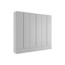 Ver imagem 1 de Guarda Roupa Casal 6 Portas e 9 GavetasParis Branco - Bianchi