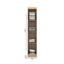 Ver imagem 2 de Roupeiro Modulado Selene Módulo 1 Porta Soluzione