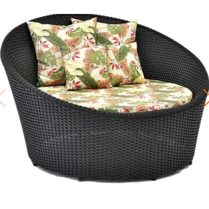 CHAISE PORTO RICO 160 CM ALUMÍNIO E FIBRA ACQUABLOCK ORIGINAL MÓVEIS