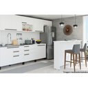 Ver imagem 6 de Bancada Ilha Cozinha Balcão Ph 3068 Ten 120cm Freijo/Cinza Argila - Herval