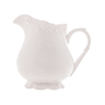 Leiteira Porcelana Alto Relevo Branca 250ml - 5