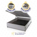 Ver imagem 6 de Conjunto Box Baú Branco Lagos Verde Molas Ensacadas Casal 138x188x73 - King House