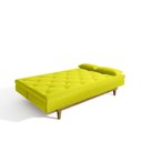 Ver imagem 7 de Sofá Cama 3 Lugares em Suede Tokio Yescasa