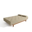 Ver imagem 6 de Sofá Cama 3 Lugares em Suede Tokio Yescasa