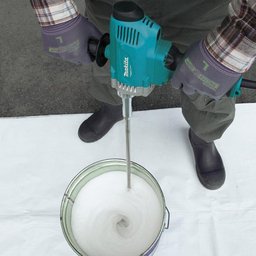 Misturador Elétrico 800w Ideal para Massa Argamassa Tinta Cola com Punho M6600xb 220v Makita - 5