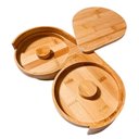 Ver imagem 2 de Bordeador de Taças e Copos em Bambu para Drink com 3 Bases