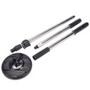 Ver imagem 6 de Balde Mop Pro Inox Esfregao Giratorio C/ Refil Cabo Regulave