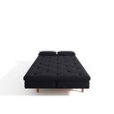 Ver imagem 7 de Sofá Cama 3 Lugares em Suede Tokio Yescasa