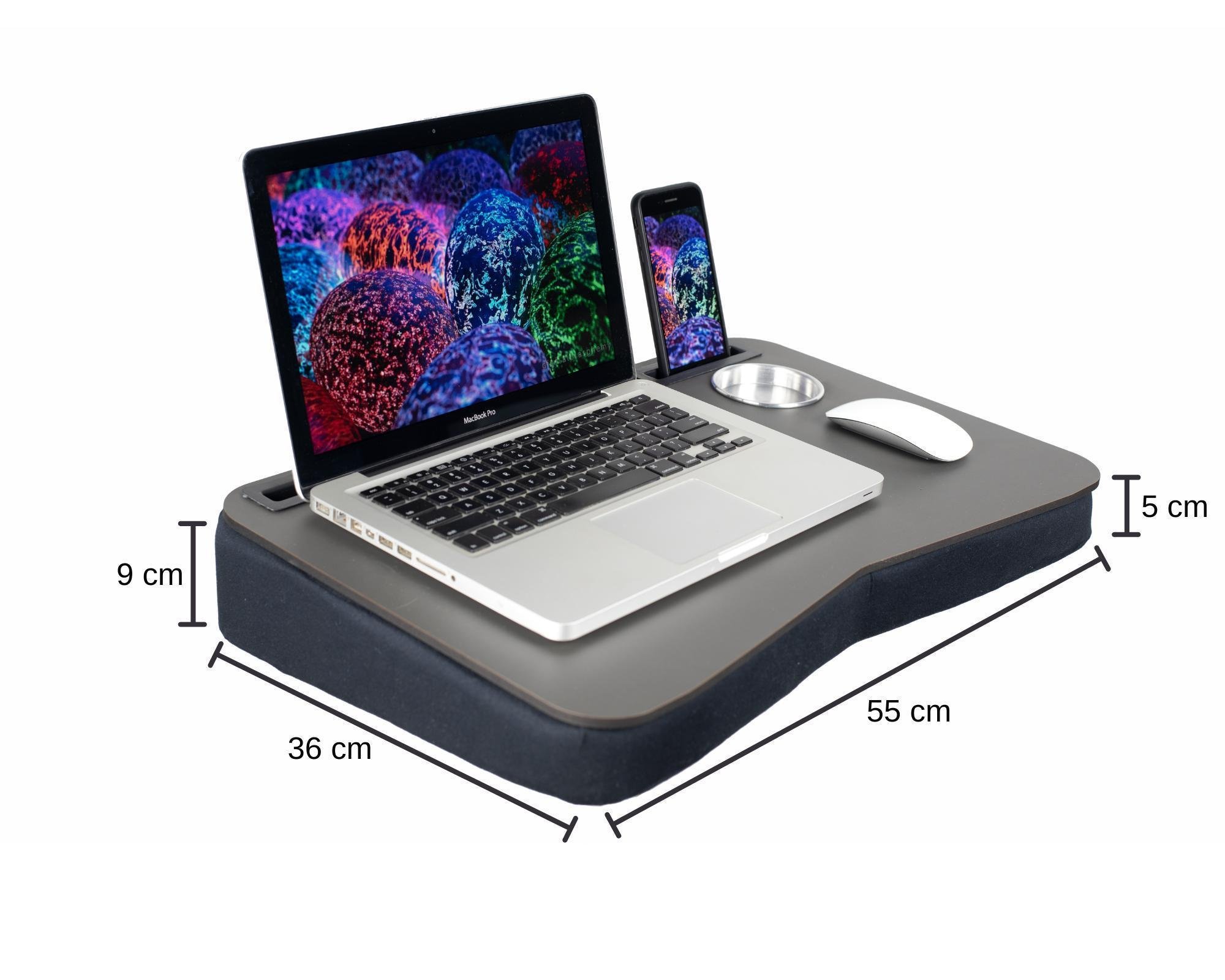 Apoio para Notebook Mesa de Colo para Celular Tablet e Copo ...