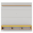 Ver imagem 6 de Painel para TV 65 pol com Bancada Suspensa 180cm Toronto C04 Freijó Off White Matte - Lyam Decor