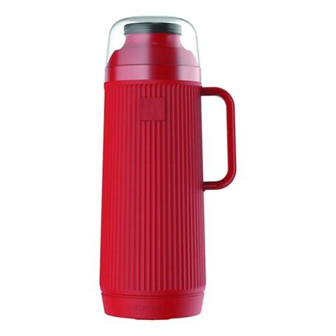 Garrafa Térmica Termolar Mundial 1L Rolha Café e Chá Vermelho