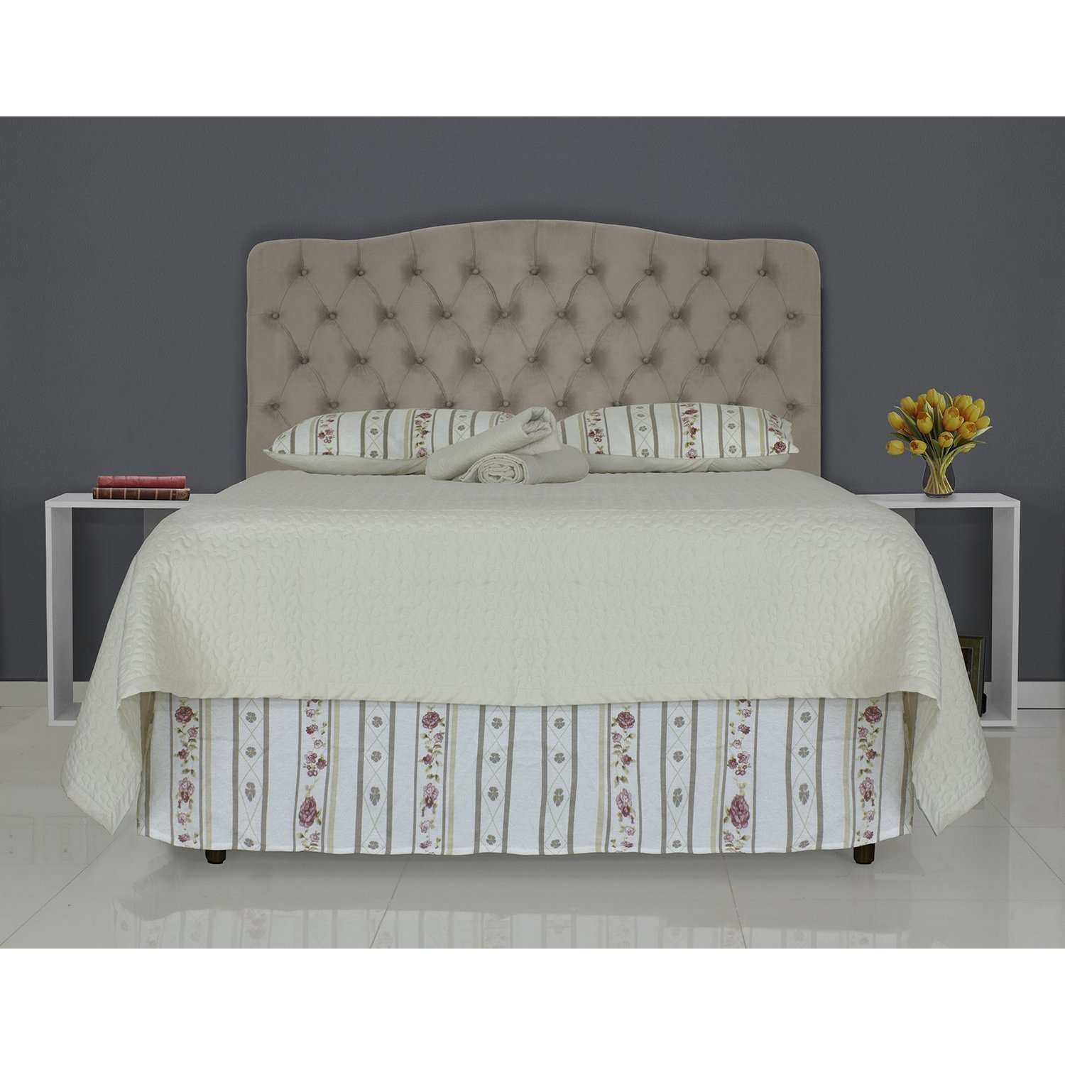 Cabeceira Dunas de Cama Box Queen 158 Cm - 1