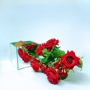 Ver imagem 6 de Vaso Decorativo Espelhado com Rosas Artificiais