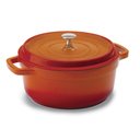 Ver imagem 1 de Caçarola 25,4cm de Alumínio Fundido Hercules Laranja 4,3l