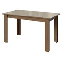 Ver imagem 5 de Conjunto Sala de Jantar Cereja Mesa Tampo de Vidro 6 Cadeiras Rustic/Crema/Floral Hibiscos Madesa