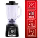 Ver imagem 2 de Liquidificador Arno Power Mix Limpa Fácil Lq33 700w Preto 127v Preto 110v