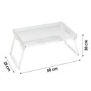 Ver imagem 2 de Bandeja Café da Manhã Hara Acrílico Transparente 50x25 Cm