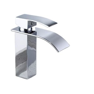 Torneira Monocomando Cascata Baixa Cromada - Lorben Gt840