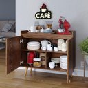 Ver imagem 1 de Aparador Buffet com 2 Portas Retrô Clean - Freijo - RPM Móveis