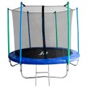 Ver imagem 1 de Cama Elástica Infantil Pula Pula Trampolim 2.44 M com Escada Capacidade 100 Kg Importway Iwce001