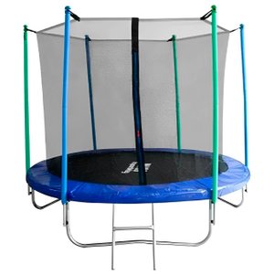 Cama Elástica Infantil Pula Pula Trampolim 2.44 M com Escada Capacidade 100 Kg Importway Iwce001