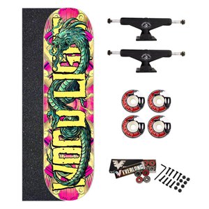 Skate Amador Wood Light Chinese Dragon Pink