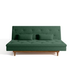 Sofá Cama 3 Lugares em Suede Tokio Yescasa - 5