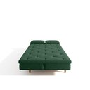 Ver imagem 7 de Sofá Cama 3 Lugares em Suede Tokio Yescasa
