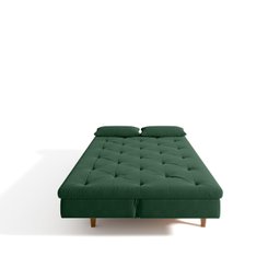 Sofá Cama 3 Lugares em Suede Tokio Yescasa - 7