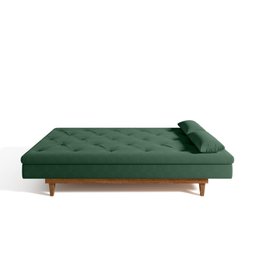 Sofá Cama 3 Lugares em Suede Tokio Yescasa - 9